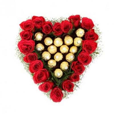 Ferrero Rocher In Heart