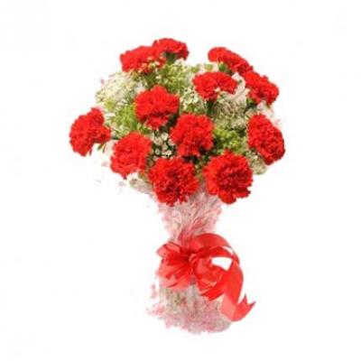 Red Carnation Bouquet Red Carnation Bouquet