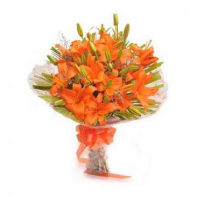Orange Lily Bouquet