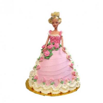 Barbie Doll Cake Black Forest