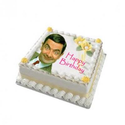 Mr Bean Photo Cake