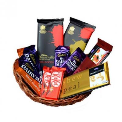 Basket Of Indian Chocolates