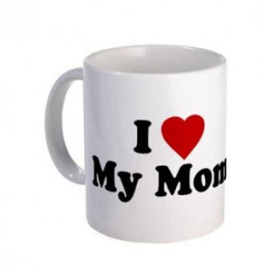 I Love Mom Mug