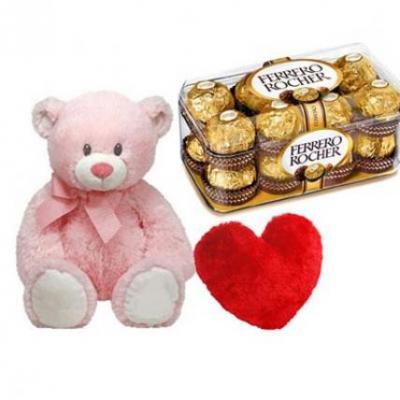 Teddy, Ferrero Rocher With Heart