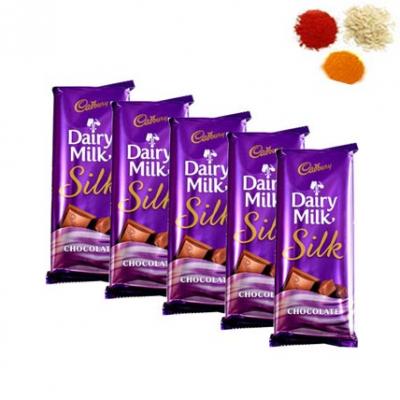 Bhai Dooj Rolli Tikka With Dairy Milk Silk Chocolate
