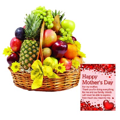 Exclusive 10 KG Mothers Day Fruits Basket