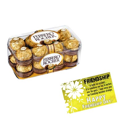 Ferrero Rocher With Card