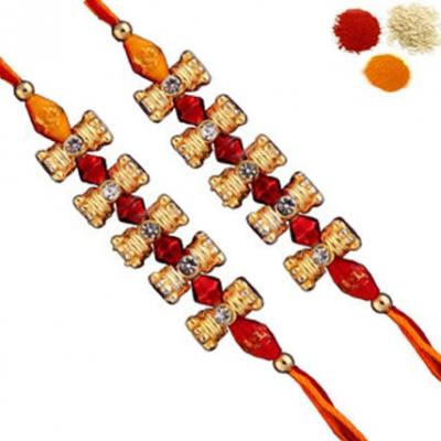 Designer Rakhi Set