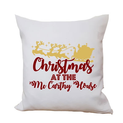 Happy Christmas Cushion