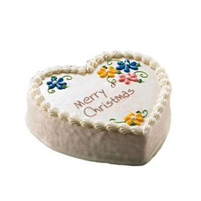 Heart Christmas Pineapple Cake Heart Christmas Pineapple Cake