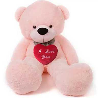 I Love You Pink Big Teddy Bear