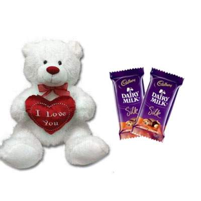 30 Inch Teddy with Silk 30 Inch Teddy with Silk