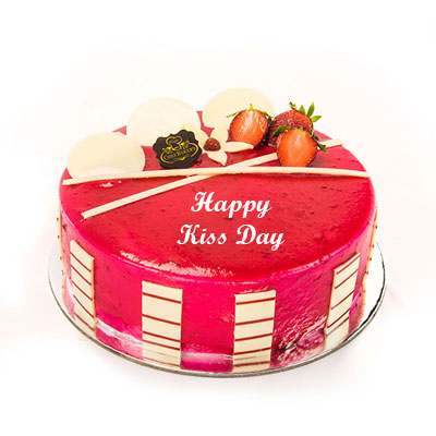 Kiss Day Strawberry Cake Kiss Day Strawberry Cake