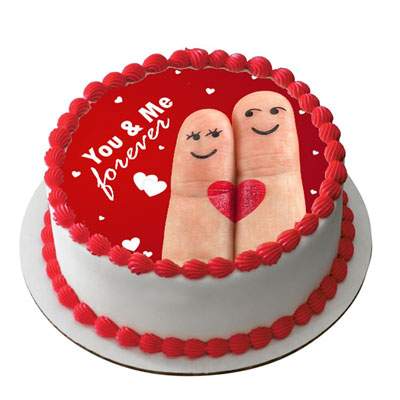 Happy Anniversary You & Me Cake Happy Anniversary You & Me Cake
