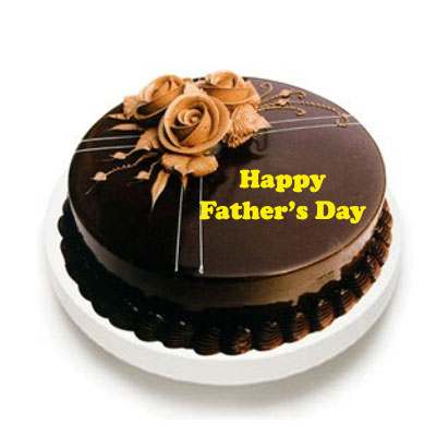 Fathers Day Chocolate Truffle Cake