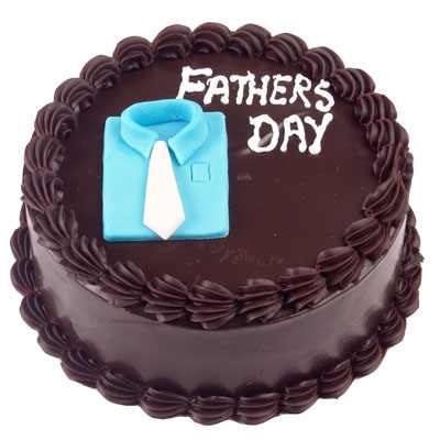 Happy Fathers Day Chocolate Cake