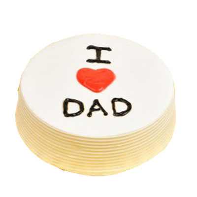 I love dad cake