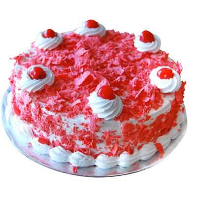 Red Velvet Forest Cake Red Velvet Forest Cake