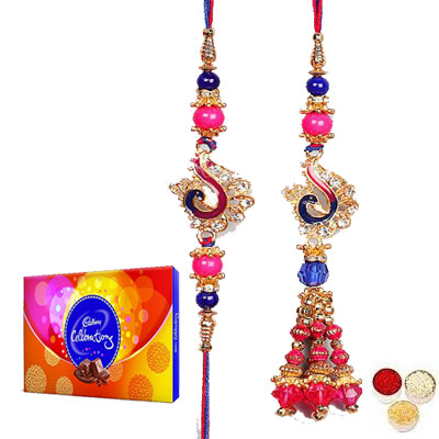 Lumba Rakhi For Brother Bhabi With Celebration