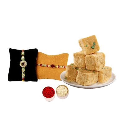 Rakhi Set with Son Papri