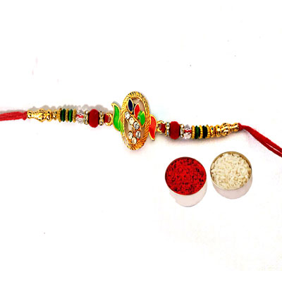 Red Pearl Rakhi