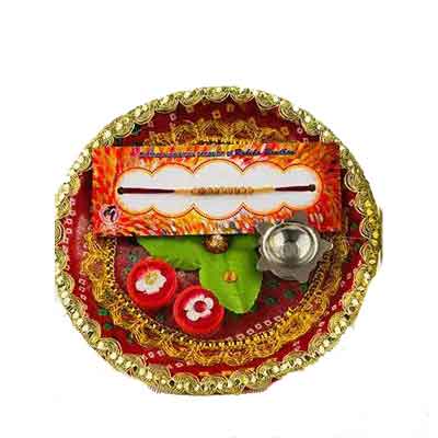 Beautiful Rakhi Thali