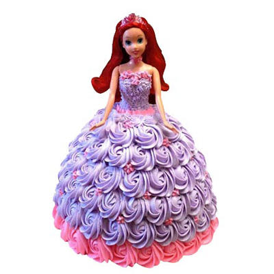 Butterscotch Barbie Doll Cake Butterscotch Barbie Doll Cake