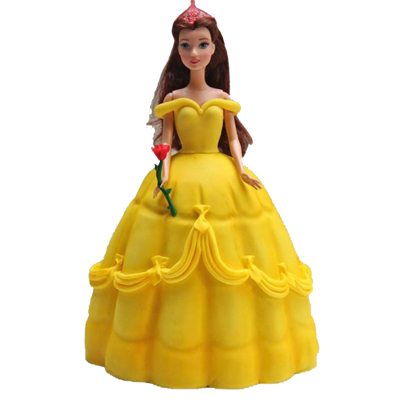 Sunshine Barbie Doll Cake Sunshine Barbie Doll Cake