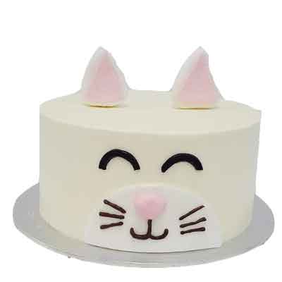 Order Online Pineapple Cat Theme Cake From Indiangiftsadda Com