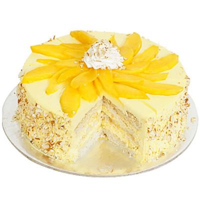 Appetizing Mango Cake