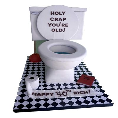Two Words That Should Never Be Put In The Same Sentence Toilet Cake Ewwww   CakeCentralcom