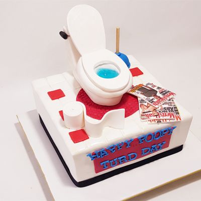 Toilet Break Cake