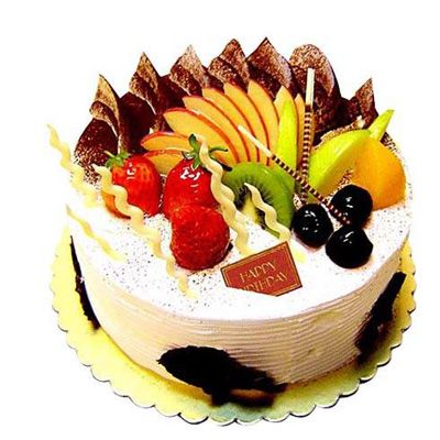 Yummy Fresh Fruit Cake