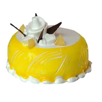 Regular Dome Shaped Pineapple Cake