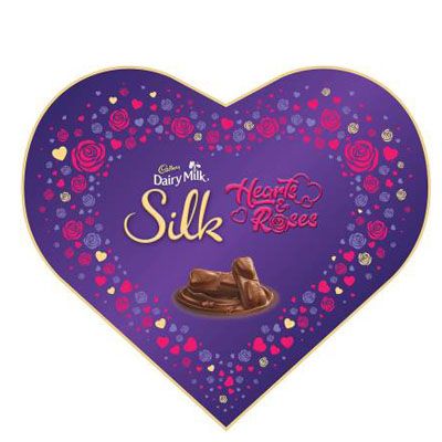 Cadbury Dairy Milk Silk Valentines Heart Shaped Gift Box Cadbury Dairy Milk Silk Valentines Heart Shaped Gift Box