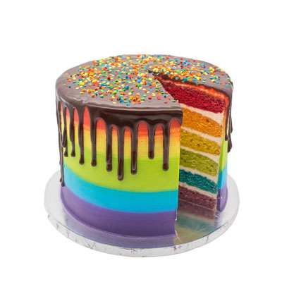 Appetizing Rainbow Cake