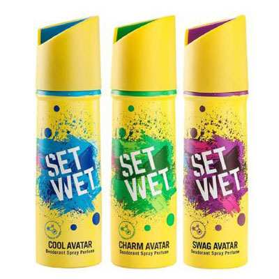Set Wet Cool, Charm and Swag Avatar Deo