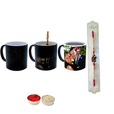 Rakhi with Magic Mug