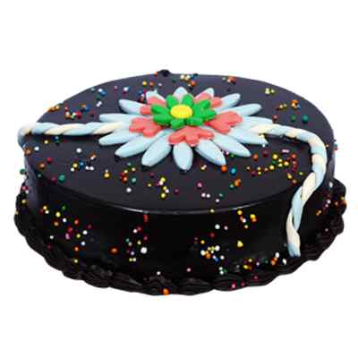 Delicious Chocolate Rakhi Cake