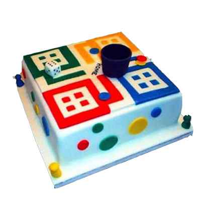 Ludo Cake