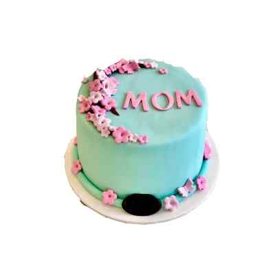 BEST MOM Mother's Day Cake