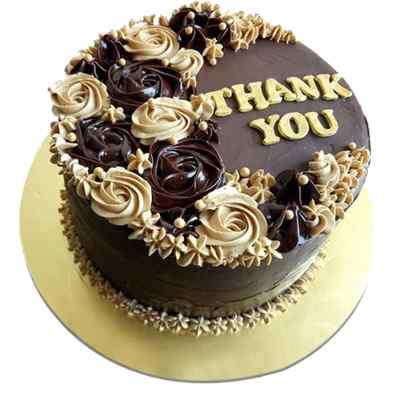 THANK YOU CHOCOLATE CAKE