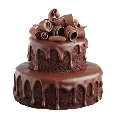 Chocolate Flavoured Two Tier Cake