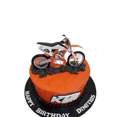 Delicious Chocolate Motorcycle Cake