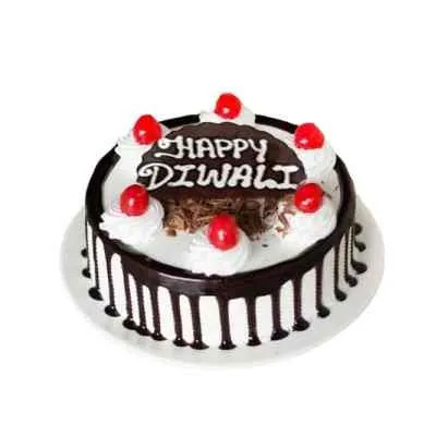 Black Forest Diwali Cake Black Forest Diwali Cake